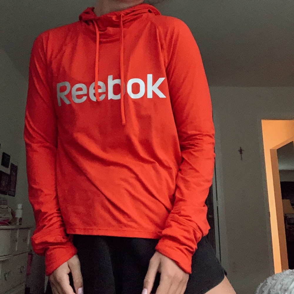 Red Reebok Hoodie